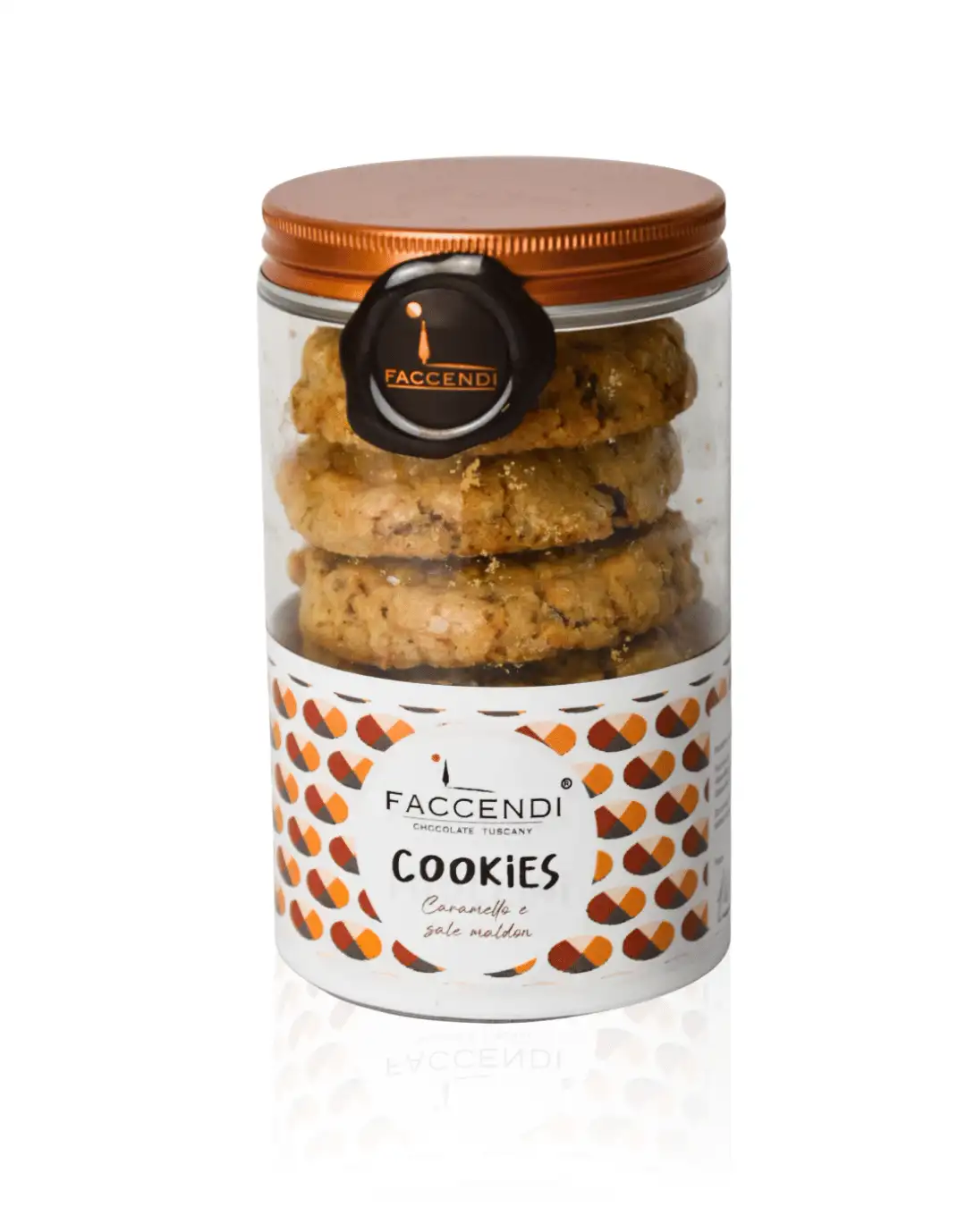 Cookies Artigianali Caramello e Sale Maldon 220gr